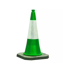 2 Piece Road Cone 750mm - Green