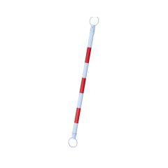 Red/White Telescopic Demarcation Poles for Cones (HDB024-035-400)