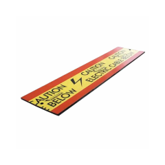 Cable Protection Board 1000x244mm - Caution Electric Cable Below