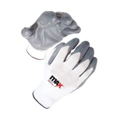 MAX Smooth Nitrile Palm Coated Gloves - Construction Engineering and Assembly | CMT Group UK