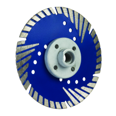 Granite & Marble Cutting Diamond Blade – Professional – Turbo Spiro Segmented – 125mmxM14 – OTEC SP5V for angle grinder stone cutting | CMT Group