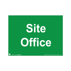Site Sign - 3mm Correx - 420x594mm - Site Office