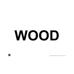 Site Sign - 3mm Correx - 420x594mm- Wood