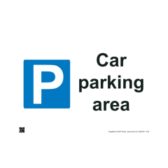 Site Sign - 3mm Correx - 297x420mm (A3) - Car Parking Area