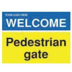 Welcome Gate Sign