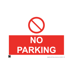 Site Sign - 3mm Correx - 297x420mm A3 - No Parking