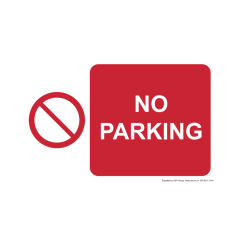 Site Sign - 3mm Correx - 210x297mm A4 - No Parking