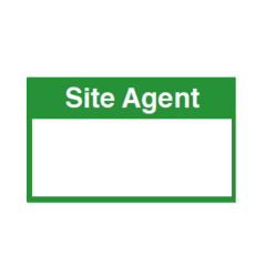 Site Sign - 3mm Correx - 420x594mm - Site Agent