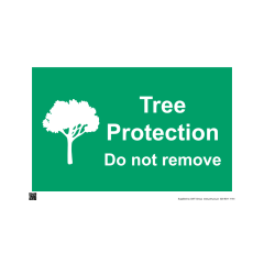 Site Sign - 6mm Correx - 594x841mm (A1) Tree protection do not remove