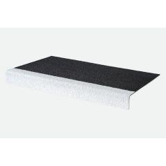 Anti-Slip GRP Stair Treads - Black/White