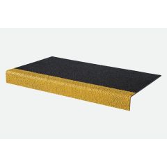 Anti-Slip GRP Stair Treads - Black/Yellow
