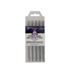 Masonry Straight Shank Drill Bit Set 5 Piece - 2 Cutting Edges - 5, 5.5, 6, 7 and 8mm