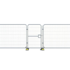 SECURASITE 1m Pedestrian Gate In Temporary Fence Panel