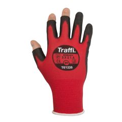 Traffiglove TG1220 3 Digit PU Glove