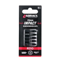 25mm Torx Impact Screwdriver Bits - S2 Steel - 5 Pieces | CMT Group UK