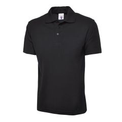 Classic Heavyweight Work Polo Shirt – Black – 220gsm & Reactive Dyed front product image | CMT Group