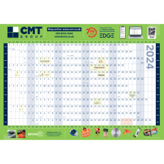 2024 Double Sided Wall Planner