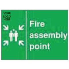 Site Sign - Rigid PVC - 450x600mm (A2) - Fire Assembly Point