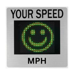 GR36CL Vehicle Activated Radar Speed Sign - Multicolour LED and Data Recording | CMT Group UK