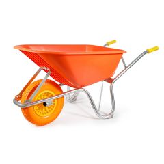 TufX Heavy Duty Wheelbarrow c/w Pneumatic Tyre - 100 Litre