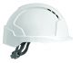 JSP EVOLite Micro Peak Safety Helmet Slip Ratchet -  White