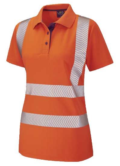 Hi Vis Women's Short Sleeve Polo Shirt | Women's Safety Clothing | CMT Group