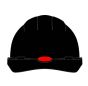 EVO 2 Black Safety Helmet Mid Peak - Printed Maylim Landscapes Logo on Front