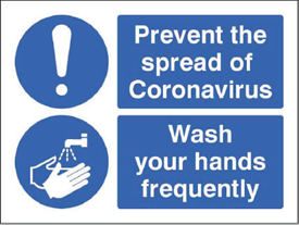 Wash Your Hands Frequently Sign