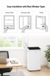 Bosch 12000 BTU Portable Air Conditioner - 3-in-1 Inverter Technology