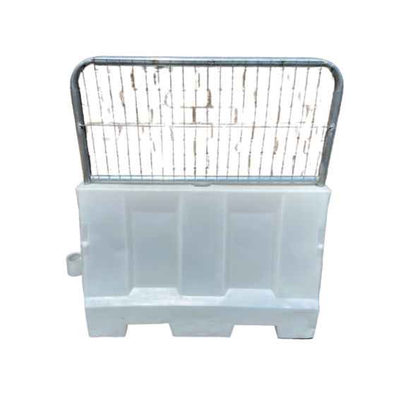 Evo Barrier, 555mm (H) x 1500mm (L) x 400mm (D) - White