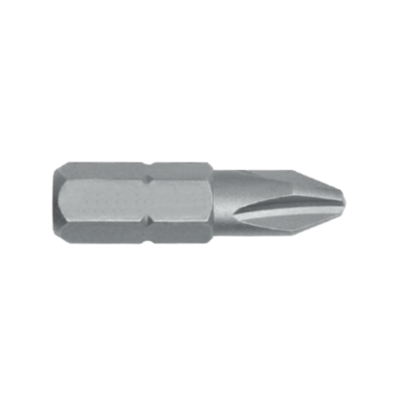 Phillips No.2 x 25mm Screwdriver Bits - Pack of 10