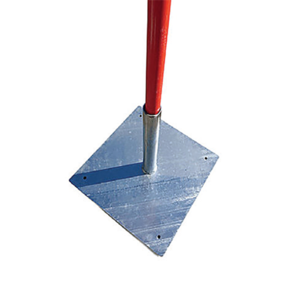 GS6 Telescopic Height Restriction Cantilever Arms Goal Post Kit - Includes x1 Pole, x1 Metal Base & x1 Cantilever Arm