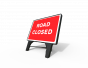 Road Closed Q Sign | 1050x750mm Rectangle