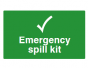 Emergency Spill Kit Safety Sign - PVC