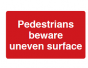 Drivers Beware Pedestrians Crossing Ahead