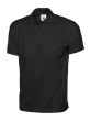Jersey Polo Shirt – Black – 100% Cotton & 190gsm front product image | CMT Group