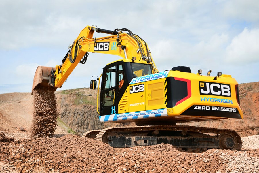 Sustainable materials: JCB tech